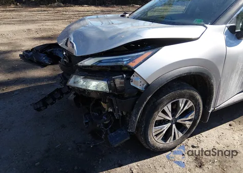 2022 Nissan Rogue Sv Fwd z USA, uszkodzony, nr VIN 5N1BT3BA6NC680530